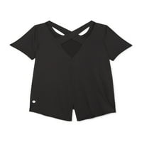 Avia Djevojke Pleat-Back Active T-Shirt, Veličine 4-18