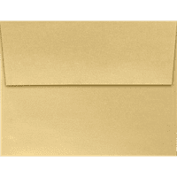 Luxpaper Koverte Sa Pozivnicom, 3 4, Plava Svijetlo Zlatna Metalik, Pakovanje
