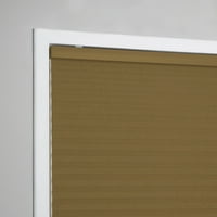 Regal Estate, Cordless light Filtering Eco Honeycomb Shade, Latte, 55W 48L