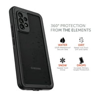 Body rukavica TIDA Vodootporna futrola za telefon za Samsung Galaxy A 5G - crno čist
