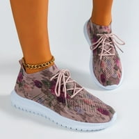 Ženski klizanje na tekućim cipelama cvjetno tiskane čipke bez klizanja cipele za hodanje lagane šetnje čarape