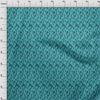 Onuone pamučne fle tkanine paralelogram Geometrijska tiskana tkanina od dvorišta široka