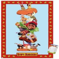 BOBOVI Burgeri - Burger zidni poster, 14.725 22.375