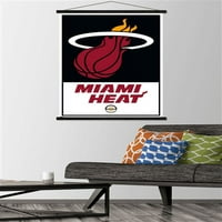 Miami Heat - Logo zidni poster sa magnetnim okvirom, 22.375 34