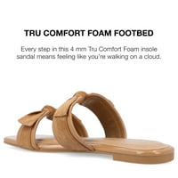 Kolekcija Journee Womens Ireanna Tru Comfort Foam Slip On Slide Ravne Sandale