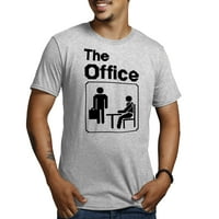 Kancelarijski Logo muška i velika Muška grafička majica