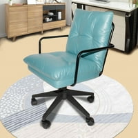 Tapacirana stolica sa valjcima za dnevni boravak spavaća soba, Aukfa kancelarijska stolica ergonomska sa