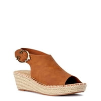 Wonder ženske sandale od dunje Raffia Espadrille na klin