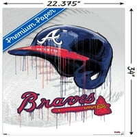 Atlanta Braves-Kap Po Kap Šlem Zidni Poster, 22.375 34