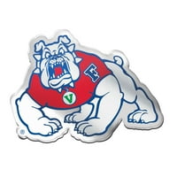 Fresno St Bulldogs Prime Metallic Auto Emblem