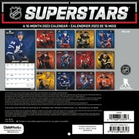 Trendovi Međunarodni NHL Superstars Mini zidni kalendar