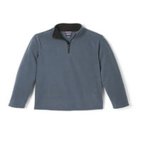 Francuski tost Boys dugih rukava Solid Microfleece, Veličine 8-16