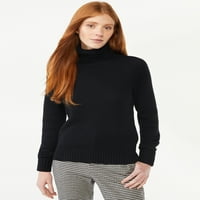 Ženski džemper sa Dolčevicom za besplatnu montažu, srednje težine