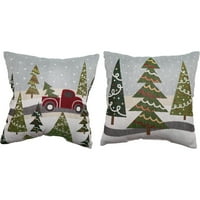 Odmor Tree Truckin' odmor jastuk, 2-Pack, više boja