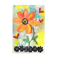 Kathleen Tennant' Narandžasti Cvijet ' Platno Umjetnost