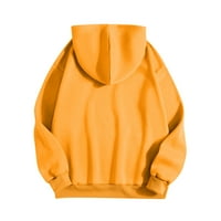 Hoodies za žene Fall odjeća za crtanje termalne rublje Frog Graphic ženski labavi duksevi Dukserice Orange