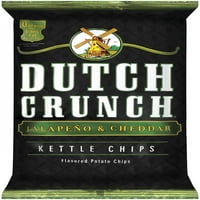 Holandski Crunch Jalapeno & Cheddar Kuhani Čips Od Krompira, Oz