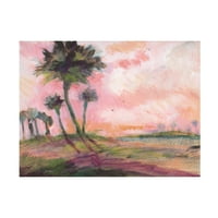 Sheila Golden 'Tropical Moods' Canvas Art