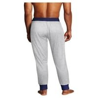 Šampion, odrasli muškarci, pidžame sa rebrastim manžetama pantalone za spavanje, veličine S-2XL