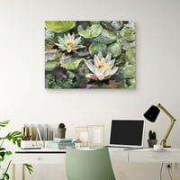 Lotus Blossoms by Studio Arts Canvas Art Print, 1,5 40